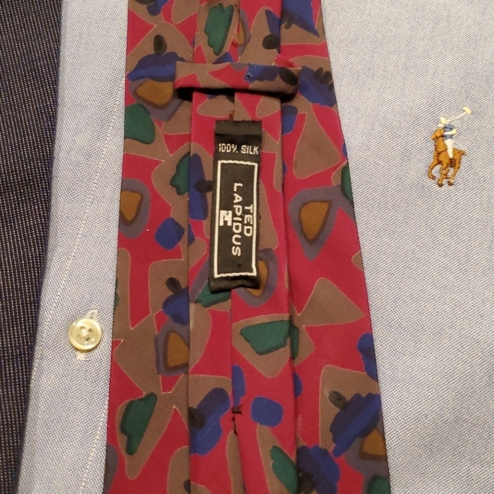 VTG Ted Lapidus Men's neck Tie